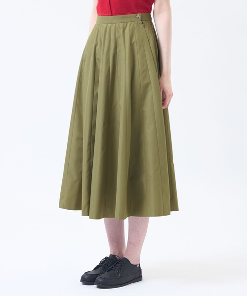 MACKINTOSH PHILOSOPHY（ﾏｯｷﾝﾄｯｼｭ ﾌｨﾛｿﾌｨｰ）の「UMBRELLA SKIRT（アンブレラスカート）（スカート・レディース・カーキ/ダークネイビー/ライトブルー・38/36）」の9枚目の写真