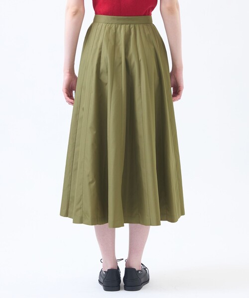 MACKINTOSH PHILOSOPHY（ﾏｯｷﾝﾄｯｼｭ ﾌｨﾛｿﾌｨｰ）の「UMBRELLA SKIRT（アンブレラスカート）（スカート・レディース・カーキ/ダークネイビー/ライトブルー・38/36）」の8枚目の写真