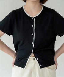 check stand collar blouson / チェックスタンドカラーブルゾン