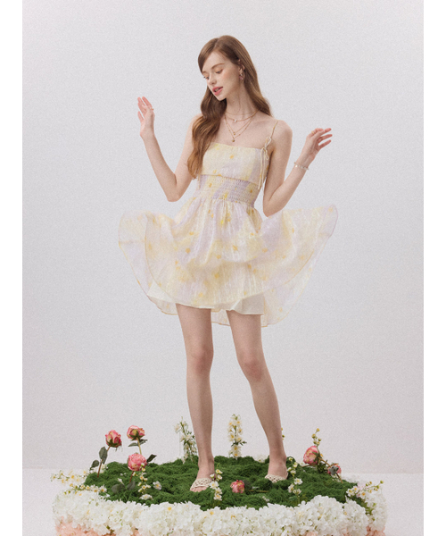 SINCETHEN(シンスゼン)の「シトラスストラップミニワンピース(ワンピース・レディース・その他・LARGE/SMALL/MEDIUM)」の5枚目の写真