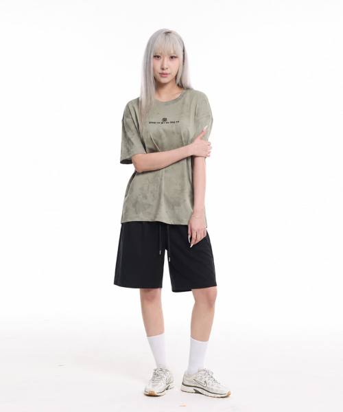 CREAM SODA LAB(クリームソーダラボ)の「エアエッセンシャルサイド切り替えバミューダショートパンツブラック(スウェットパンツ・メンズ・その他・LARGE/X-LARGE)」の7枚目の写真