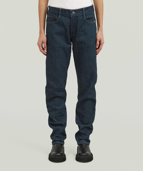 G-STAR(ジースター)の「G-Star Arc 3D Slim Jeans/立体裁断スリムテーパードカーブジーンズ(デニムパンツ・レディース・ダークインディゴブルー・24inch/25inch/26inch/27inch)」の1枚目の写真