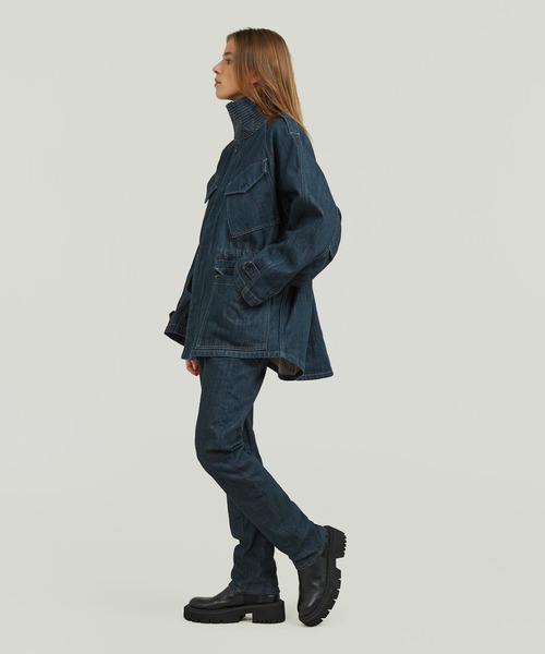 G-STAR(ジースター)の「G-Star Arc 3D Slim Jeans/立体裁断スリムテーパードカーブジーンズ(デニムパンツ・レディース・ダークインディゴブルー・24inch/25inch/26inch/27inch)」の5枚目の写真