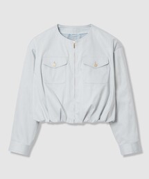 ANAYI | スラブシャンブレーバルーンブルゾン(その他アウター)