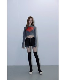 SHEL'TTER（シェルター）の「ビンテージサイドレーストップス（Tシャツ/カットソー）」