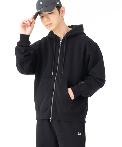 NEW ERA(ニューエラ)の「ニューエラ スウェットパーカー フルジップ(パーカー・メンズ・グレー/ブラック・XXL/XL/L/M/S)」の5枚目の写真