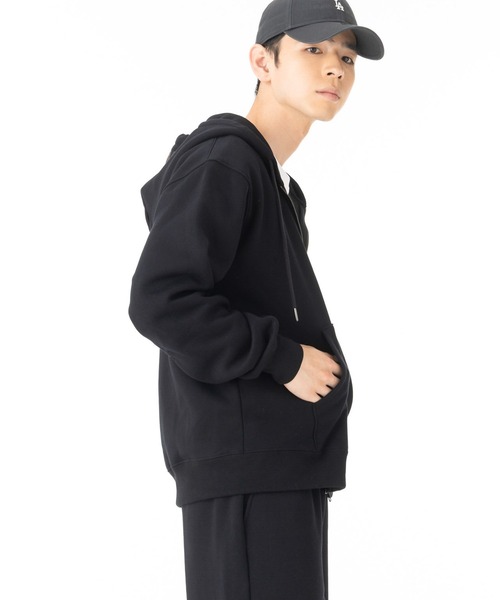 NEW ERA(ニューエラ)の「ニューエラ スウェットパーカー フルジップ(パーカー・メンズ・グレー/ブラック・XXL/XL/L/M/S)」の6枚目の写真