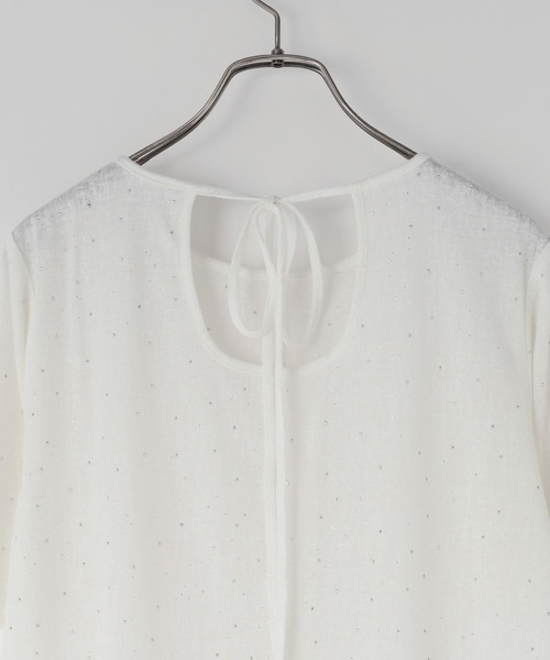 LOWRYS FARM(ローリーズファーム)の「ラインストーンプルオーバーSS 1045217(Tシャツ/カットソー・レディース・イエロー/ブラック/ホワイト/ブルー・FREE)」の10枚目の写真