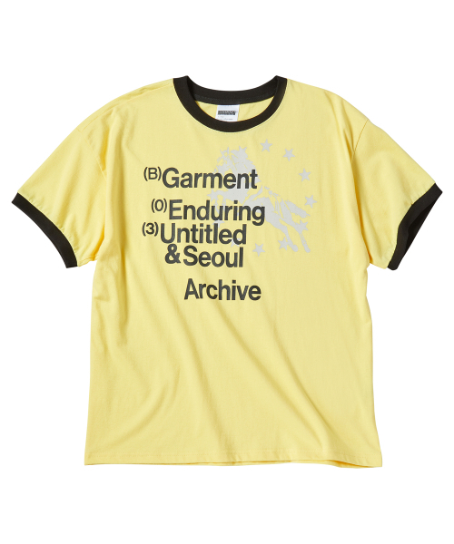 UNTITLED SEOUL(アンタイトル ソウル)の「アーカイブユニコーンリングクロップ半袖イエロー(Tシャツ/カットソー・レディース・その他・MEDIUM/LARGE)」の3枚目の写真