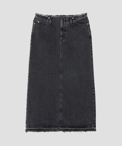YLEVE(イレーヴ)の「YLEVE / 13.5oz DENIM SKIRT(デニムスカート・レディース・ブルー/グレー・1/0/2)」の1枚目の写真