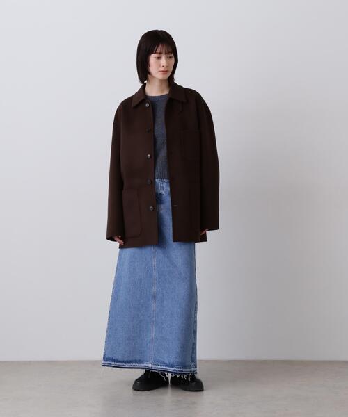 YLEVE(イレーヴ)の「YLEVE / 13.5oz DENIM SKIRT(デニムスカート・レディース・ブルー/グレー・1/0/2)」の5枚目の写真