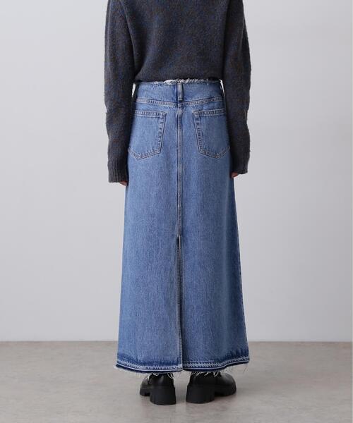 YLEVE(イレーヴ)の「YLEVE / 13.5oz DENIM SKIRT(デニムスカート・レディース・ブルー/グレー・1/0/2)」の8枚目の写真