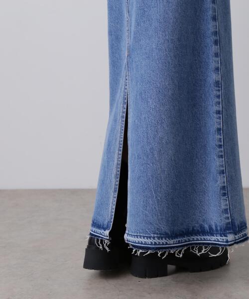 YLEVE(イレーヴ)の「YLEVE / 13.5oz DENIM SKIRT(デニムスカート・レディース・ブルー/グレー・1/0/2)」の11枚目の写真
