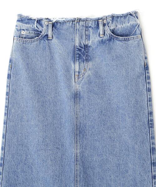 YLEVE(イレーヴ)の「YLEVE / 13.5oz DENIM SKIRT(デニムスカート・レディース・ブルー/グレー・1/0/2)」の13枚目の写真