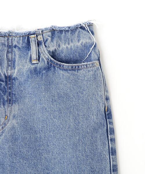 YLEVE(イレーヴ)の「YLEVE / 13.5oz DENIM SKIRT(デニムスカート・レディース・ブルー/グレー・1/0/2)」の14枚目の写真