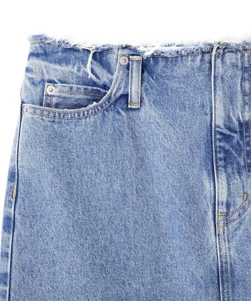 YLEVE(イレーヴ)の「YLEVE / 13.5oz DENIM SKIRT(デニムスカート・レディース・ブルー/グレー・1/0/2)」の15枚目の写真