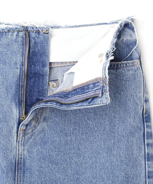 YLEVE(イレーヴ)の「YLEVE / 13.5oz DENIM SKIRT(デニムスカート・レディース・ブルー/グレー・1/0/2)」の17枚目の写真