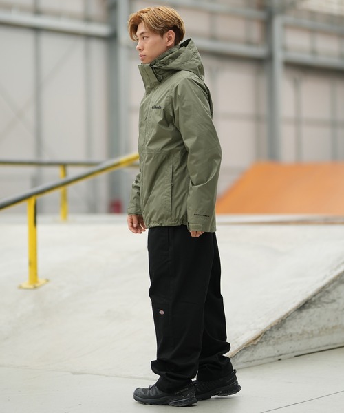 Columbia(コロンビア)の「columbia/コロンビア 防水 ジャケット WE4505(マウンテンパーカー・メンズ・ブラック/カーキ・XL/L/M)」の16枚目の写真