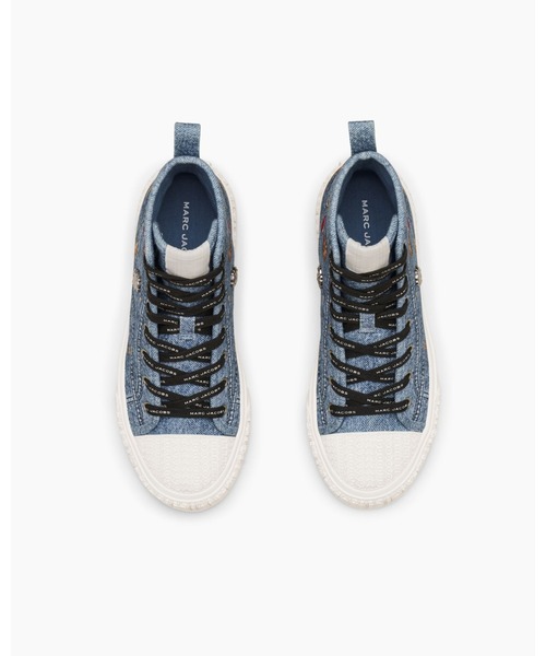 MARC JACOBS(マークジェイコブス)の「THE TRINKET CHARM HIGH TOP SNEAKER/ザ トリンケット チャーム ハイトップ スニーカー(スニーカー・レディース・インディゴブルー・40/39/41/35)」の6枚目の写真