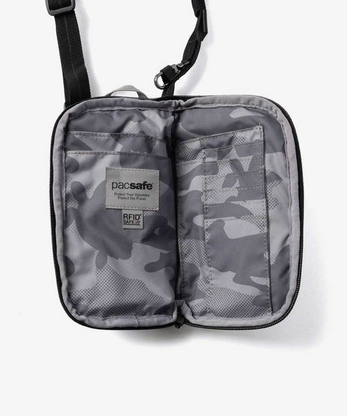 pacsafe(パックセーフ)の「【Pacsafe / パックセーフ】Pacsafe GO Tech Crossbody / テック クロスボディ ショルダーバッグ 防犯機能(ショルダーバッグ・メンズ・ブラック・FREE)」の11枚目の写真