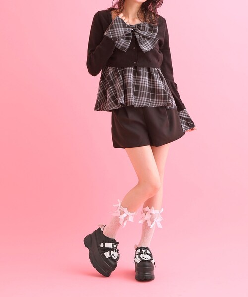 cs T&P(シーエスティーアンドピー)の「◆夢見るシリーズ厚底天使スニーカー(スニーカー・レディース・ブルー/ピンク系/ブラック・M/S/LL/L)」の6枚目の写真