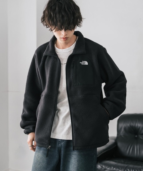 THE NORTH FACE(ザノースフェイス)の「THE NORTH FACE ザ・ノースフェイス Men's Yumiori Off Peak Full Zip Jacket ワンポイントロゴ刺繍フルジップ長袖フリースジャケット(ブルゾン・メンズ・ブラック・M/S/L)」の4枚目の写真