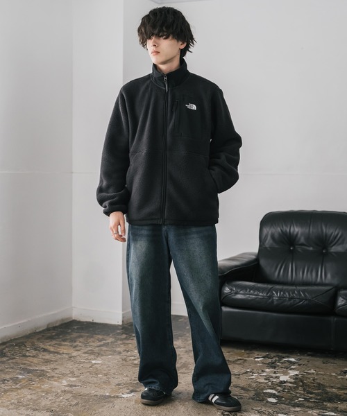 THE NORTH FACE(ザノースフェイス)の「THE NORTH FACE ザ・ノースフェイス Men's Yumiori Off Peak Full Zip Jacket ワンポイントロゴ刺繍フルジップ長袖フリースジャケット(ブルゾン・メンズ・ブラック・M/S/L)」の6枚目の写真