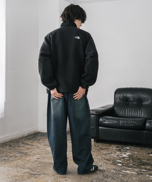 THE NORTH FACE(ザノースフェイス)の「THE NORTH FACE ザ・ノースフェイス Men's Yumiori Off Peak Full Zip Jacket ワンポイントロゴ刺繍フルジップ長袖フリースジャケット(ブルゾン・メンズ・ブラック・M/S/L)」の7枚目の写真