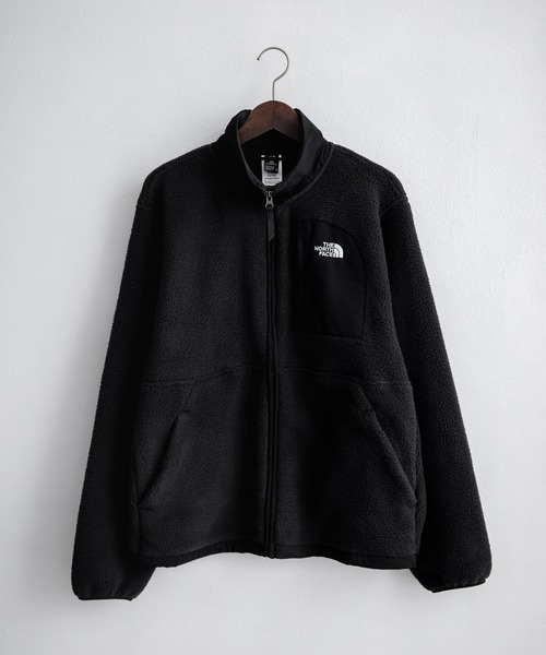 THE NORTH FACE(ザノースフェイス)の「THE NORTH FACE ザ・ノースフェイス Men's Yumiori Off Peak Full Zip Jacket ワンポイントロゴ刺繍フルジップ長袖フリースジャケット(ブルゾン・メンズ・ブラック・M/S/L)」の11枚目の写真