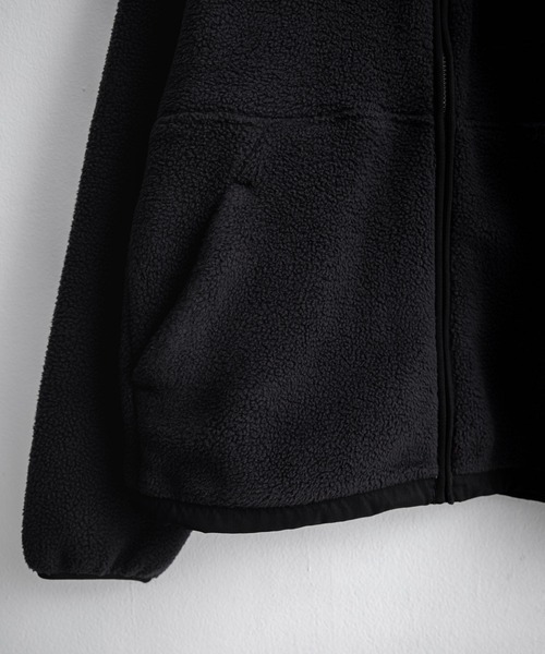 THE NORTH FACE(ザノースフェイス)の「THE NORTH FACE ザ・ノースフェイス Men's Yumiori Off Peak Full Zip Jacket ワンポイントロゴ刺繍フルジップ長袖フリースジャケット(ブルゾン・メンズ・ブラック・M/S/L)」の15枚目の写真
