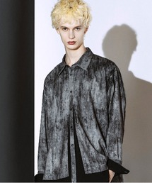 【NO ID.】Changing Layered BIG Shirt / チェンジング レイヤード ビッグ シャツ