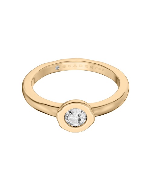 SKAGEN(スカーゲン)の「スカーゲン アクセサリー レディース 指輪 ゴールド SKJ5028710(リング・レディース・ゴールド・US8/US6.5)」の1枚目の写真