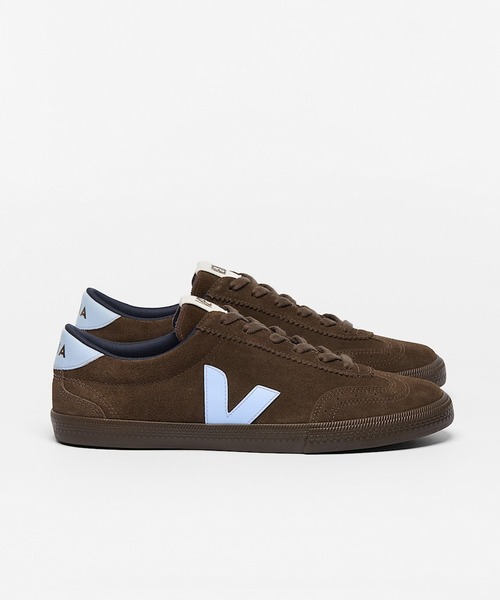 VEJA(ヴェジャ)の「VEJA Volley スエードスニーカー(スニーカー・レディース・ダークブラウン系・36/22/37/23/38/24/39/25/40/25.5cm)」の1枚目の写真