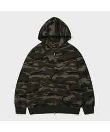 NOISE HOOD ZIP-UP (CAMO)