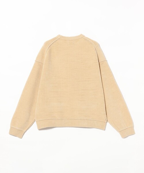 BEAMS（ビームス）の「7ゲージ フェード クルーネックニット（ニット/セーター・メンズ・クリーム/ナチュラル・M/L/XL/S）」の6枚目の写真