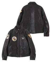 AVIREX | 《NAVAL COLLECTION》M-421A LEATHER JACKET / レザージャケット / AVIREX / アヴィレックス(ミリタリージャケット)