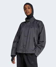 ラックスフローしわ加工ウーブン ルーズフィット ジャケット / アディダス adidas