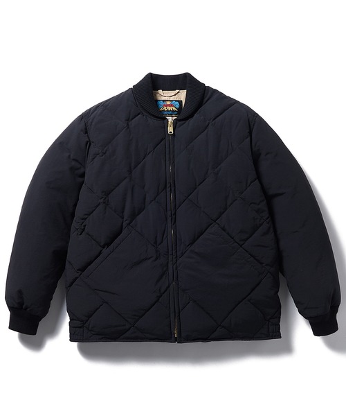 Eddie Bauer(エディーバウアー)の「Eddie Bauer(エディー・バウアー) SKYLINER キルティング ダウンジャケット ブルゾン メンズ E242430M スカイライナー(ダウンジャケット/コート・メンズ・ブラック/カーキ/ネイビー・M/L)」の1枚目の写真