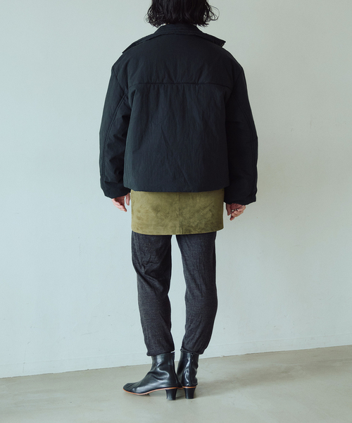 IENA LA BOUCLE(イエナラブークル)の「《/洗える》IENA LA BOUCLE コットンナイロンパテットブルゾン(その他アウター・レディース・ブラック/ベージュ系その他・FREE)」の20枚目の写真