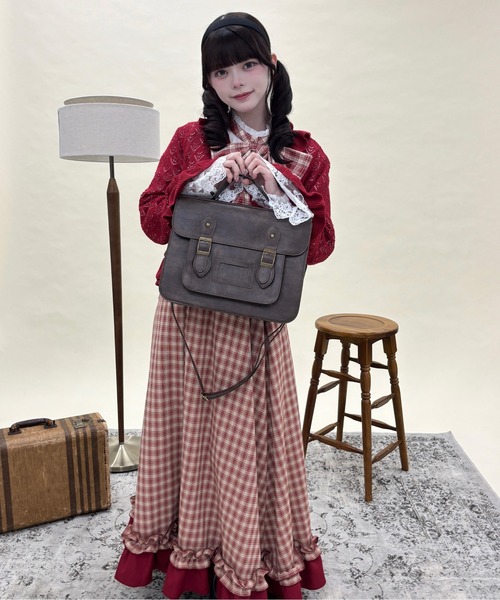 kutir(クティール)の「kutirlune/【3way仕様】レトロバッグ(ショルダーバッグ・レディース・ブラック/ダークブラウン/キャメル・FREE)」の11枚目の写真