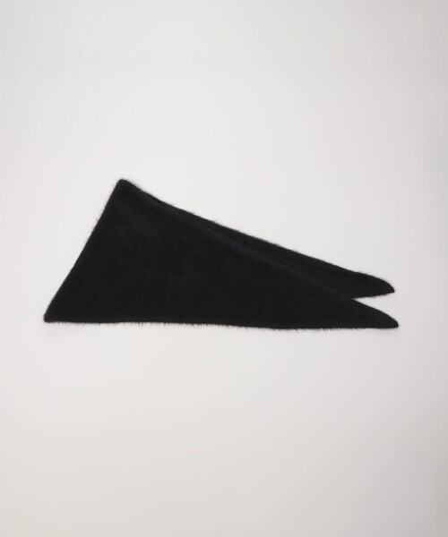 UNITED ARROWS(ユナイテッドアローズ)の「フォックスカシミヤ トライアングル ストール(ストール/ショール・レディース・オフホワイト/ブラック/ダークグレー・FREE)」の19枚目の写真