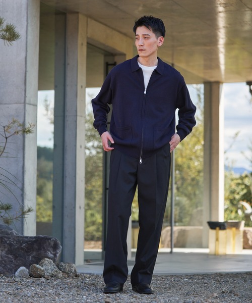 URBAN RESEARCH DOORS(アーバンリサーチドアーズ)の「『UR TECH』200日ジップジャケット(カーディガン/ボレロ・メンズ・チャコールグレー/ネイビー・LARGE/X-LARGE/MEDIUM)」の15枚目の写真