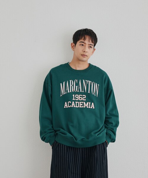 DISCOAT(ディスコート)の「【Enlude】ヒビワレカレッジロゴスウェット《WEB限定カラーあり》(Tシャツ/カットソー・レディース・レッド/ダークグリーン/ベージュ/ライトベージュ/ブラウン・FREE)」の20枚目の写真