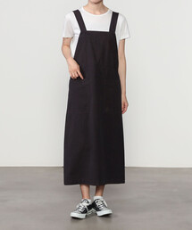 ORCIVAL | コットンツイル エプロンワンピース WOMEN