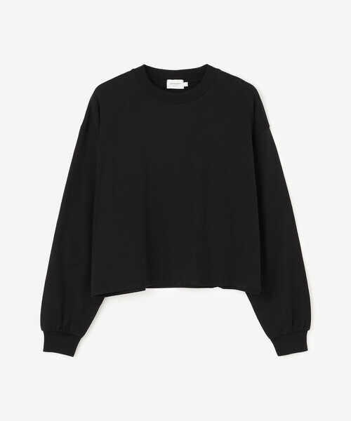 handvaerk(ハンドバーク)の「handvaerk | 60/2 クルーネック 長袖Tシャツ WOMEN(Tシャツ/カットソー・レディース・ホワイト/ダークグレー/グレー系その他/ブラック/ブラウン系その他・S)」の2枚目の写真