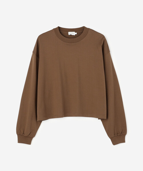 handvaerk(ハンドバーク)の「handvaerk | 60/2 クルーネック 長袖Tシャツ WOMEN(Tシャツ/カットソー・レディース・ホワイト/ダークグレー/グレー系その他/ブラック/ブラウン系その他・S)」の6枚目の写真