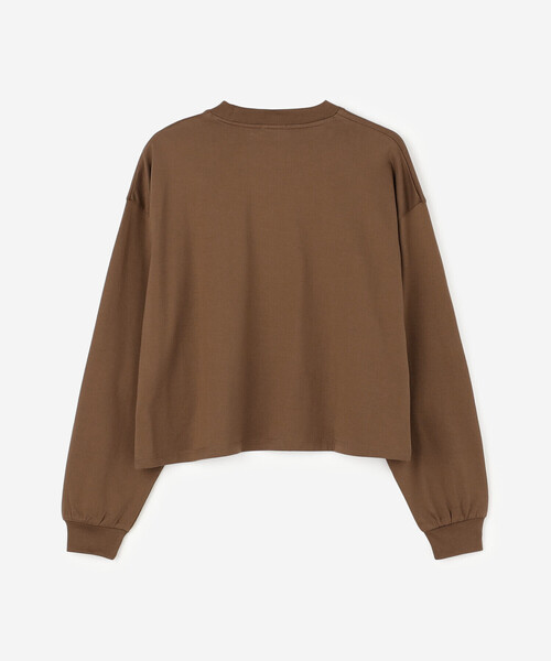 handvaerk(ハンドバーク)の「handvaerk | 60/2 クルーネック 長袖Tシャツ WOMEN(Tシャツ/カットソー・レディース・ホワイト/ダークグレー/グレー系その他/ブラック/ブラウン系その他・S)」の7枚目の写真