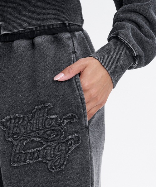 BILLABONG(ビラボン)の「BILLABONG ウィメンズ WASHED SWEAT JOGGER PANTS ロングパンツ 【2026年秋冬モデル】/ビラボンウォッシュドスウェットパンツ(セットアップ対応可)(スウェットパンツ・レディース・ライトブルー/ブラック・MEDIUM/LARGE)」の13枚目の写真