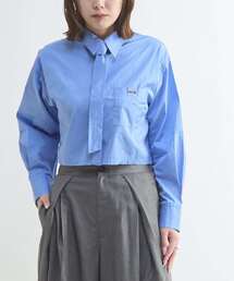 CONVERSE TOKYO | 【HL】DETACHABLE TIE CROPPED SHIRT(シャツ/ブラウス)