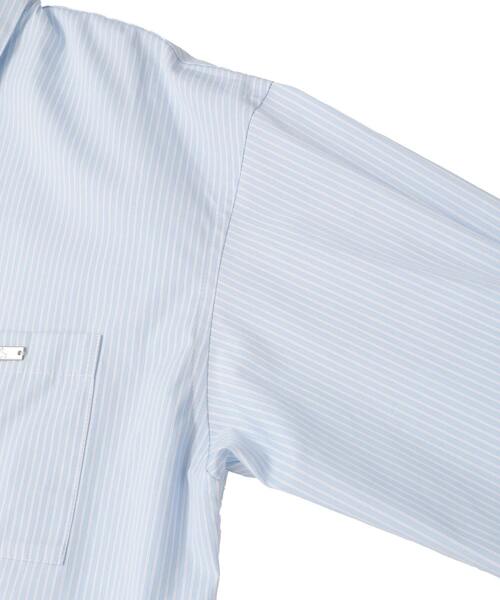 CONVERSE TOKYO（コンバーストウキョウ）の「【HL】DETACHABLE TIE CROPPED SHIRT（シャツ/ブラウス・レディース・サックスブルー/ストライプ・FREE）」の16枚目の写真